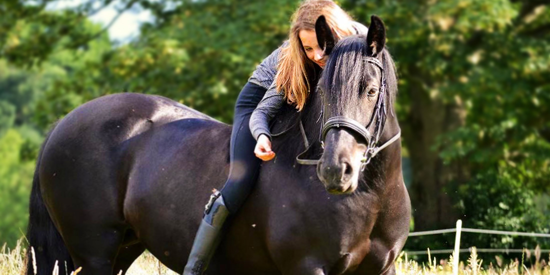 woman on horse