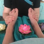 feet massage treatment